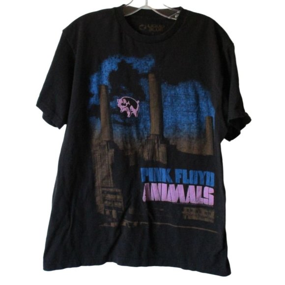 Liquid Blue Other - Pink Floyed T Shirt T Shirt Mens Size Large Animals Liquid Blue Black Crew